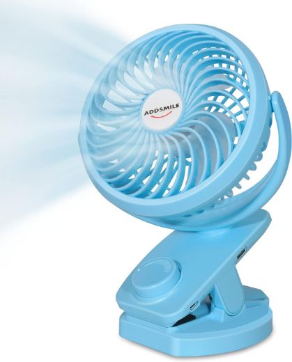 Picture of ADDSMILE Battery Operated Clip On Fan